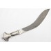 Dagger Knife Kukri Khukuri Machete Damascus Steel Blade Silver work handle A 216